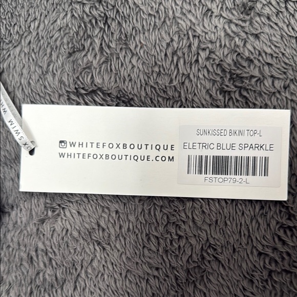 White Fox Boutique Blue Bikini Set - Picture 6 of 16